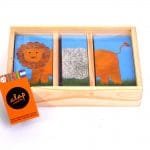 Animaloquitos Caja de Madera