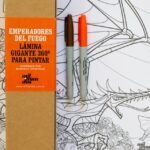 Lámina Gigante 360° - Emperadores de Fuego