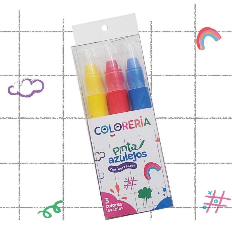 crayones x 3