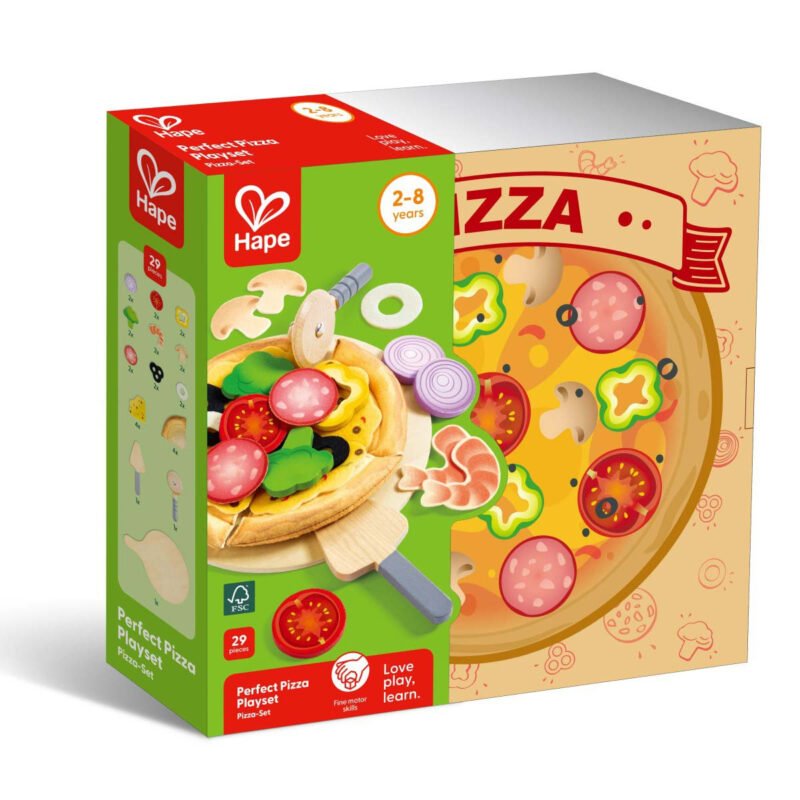 set-perfect-pizza-hape (5) Set de Pizza Hape - Imagen 1